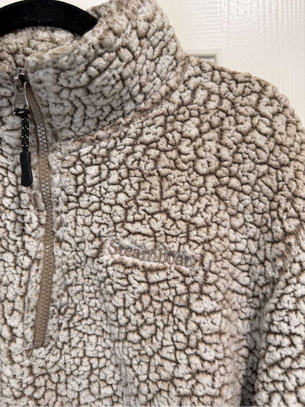 Men’s Beige Sherpa Jacket
